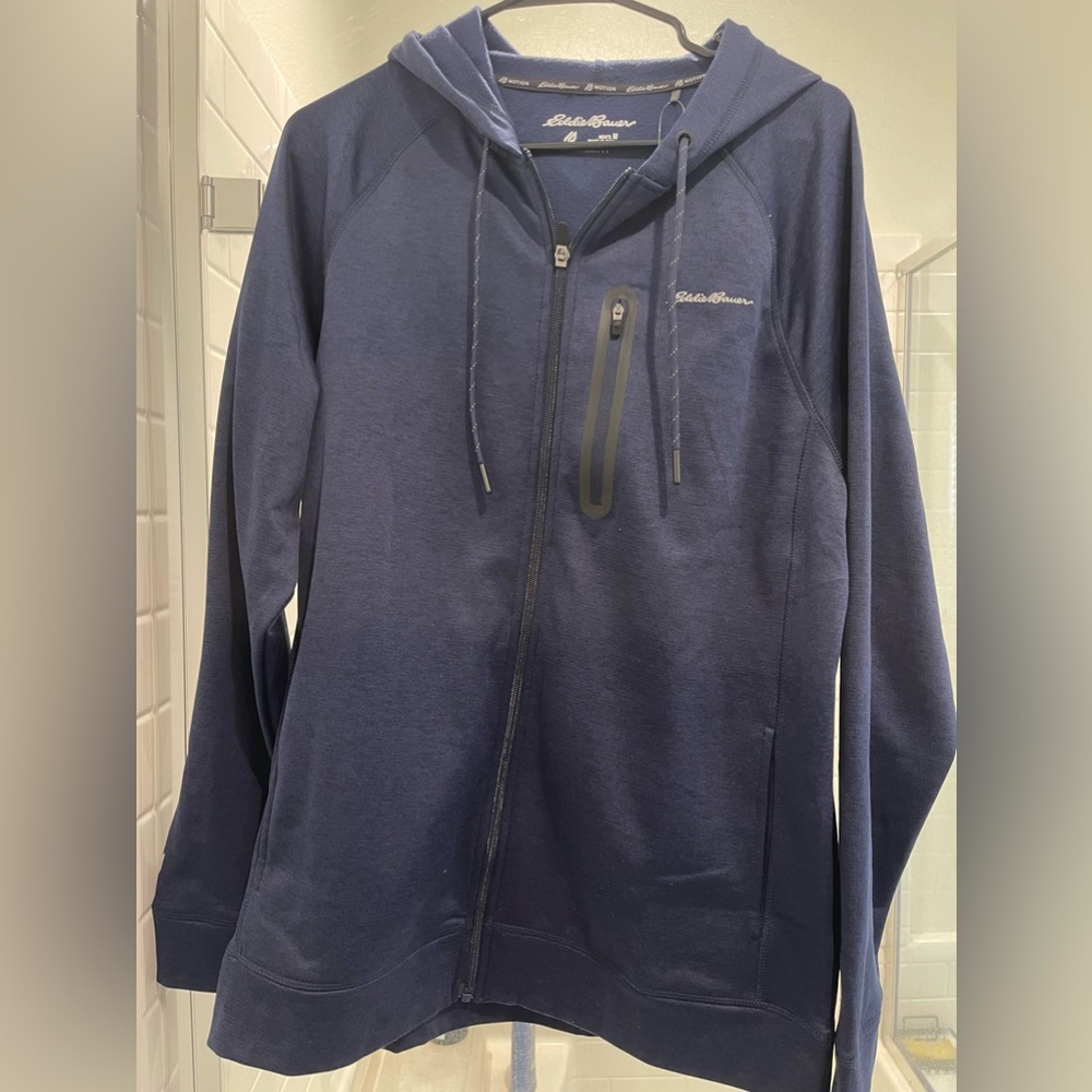 Eddie Bauer men’s zip up medium hoodie